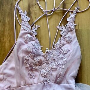 ONE OF A KIND floral lilac dress